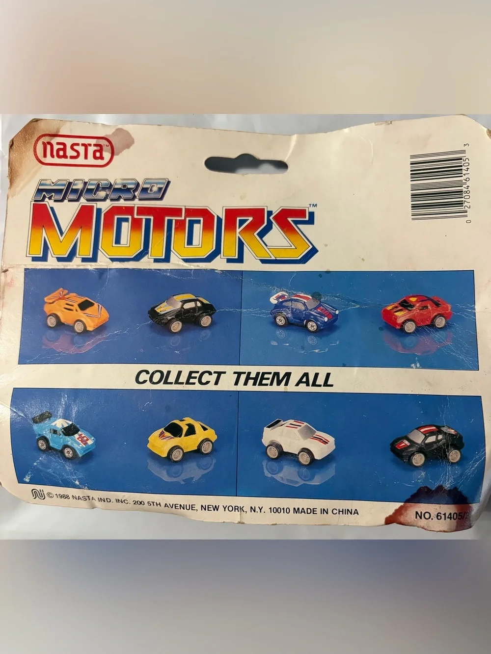 NASTA MICRO MOTORS MINI RACER CARS COLLECTABLE